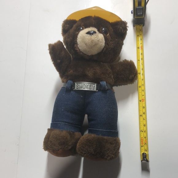 Vintage 1983 Smokey Bear stuffed animal - Picture 10 of 11